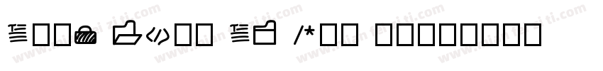Core Sans CR W10 45字体转换